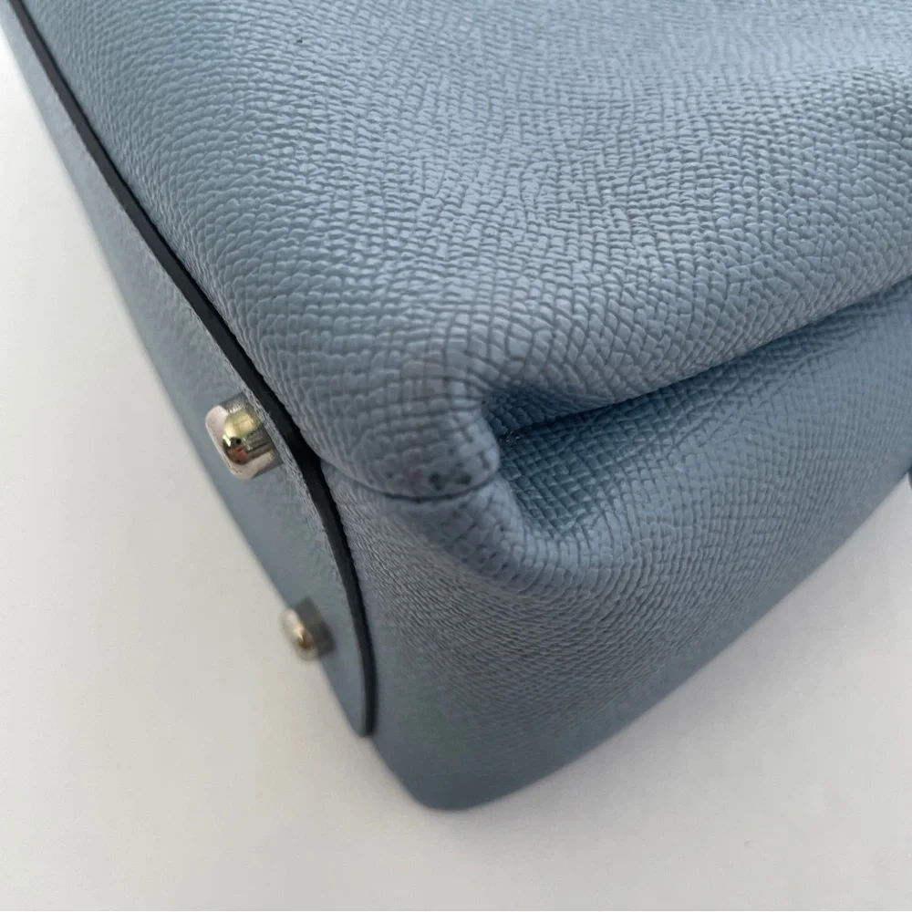 Coach Crossgrain Leather Mini Lillie Carryall Bag +matching Medium Id Zip Wallet - Picture 9 of 16